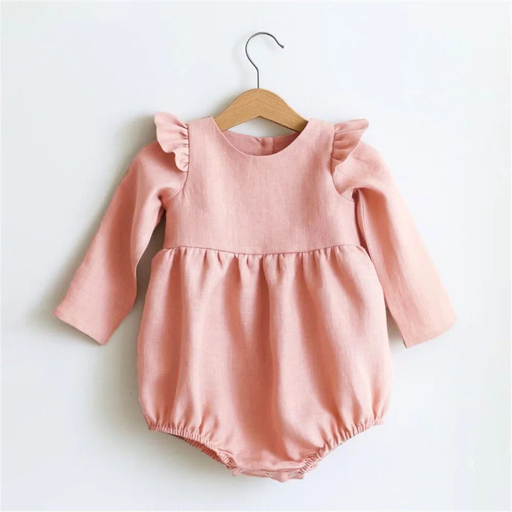 Solid Colour Romper