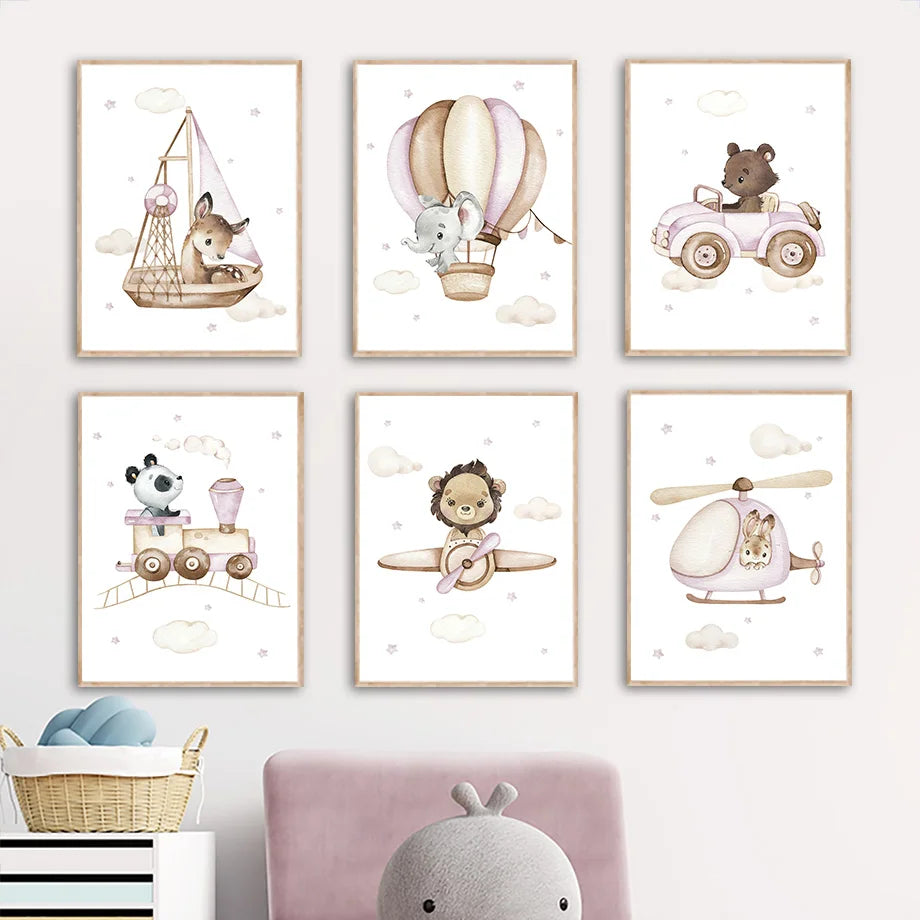 Boho Nordic Wall Art Prints