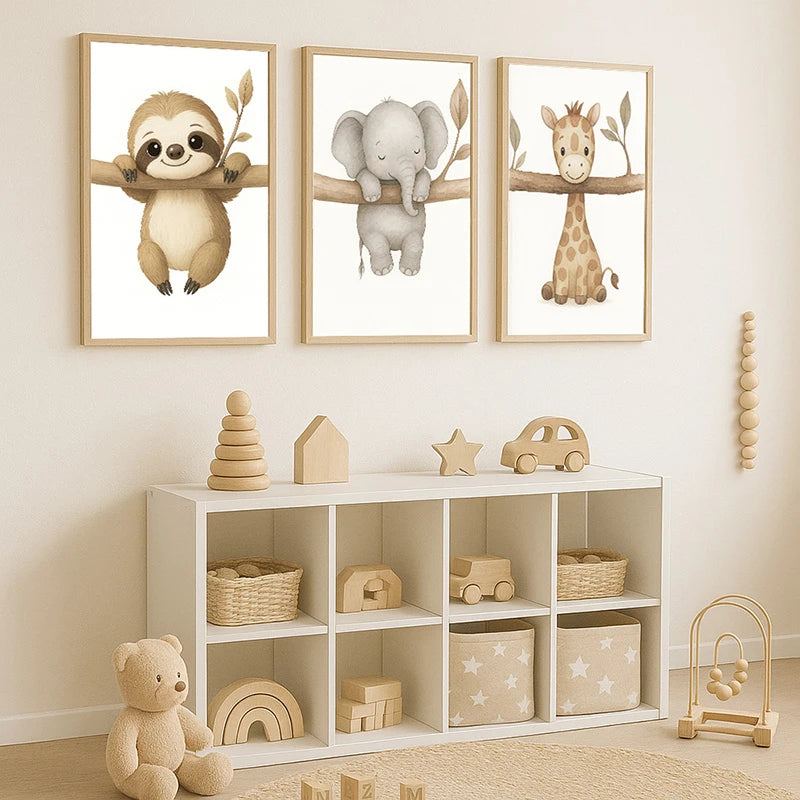 Cute Animal Wall Art