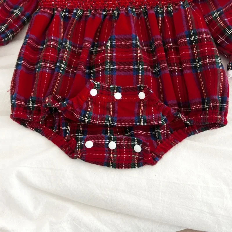Plaid Noelle Romper