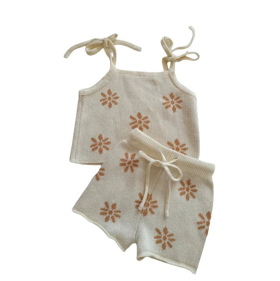 Spaghetti Strap Top & Short Set