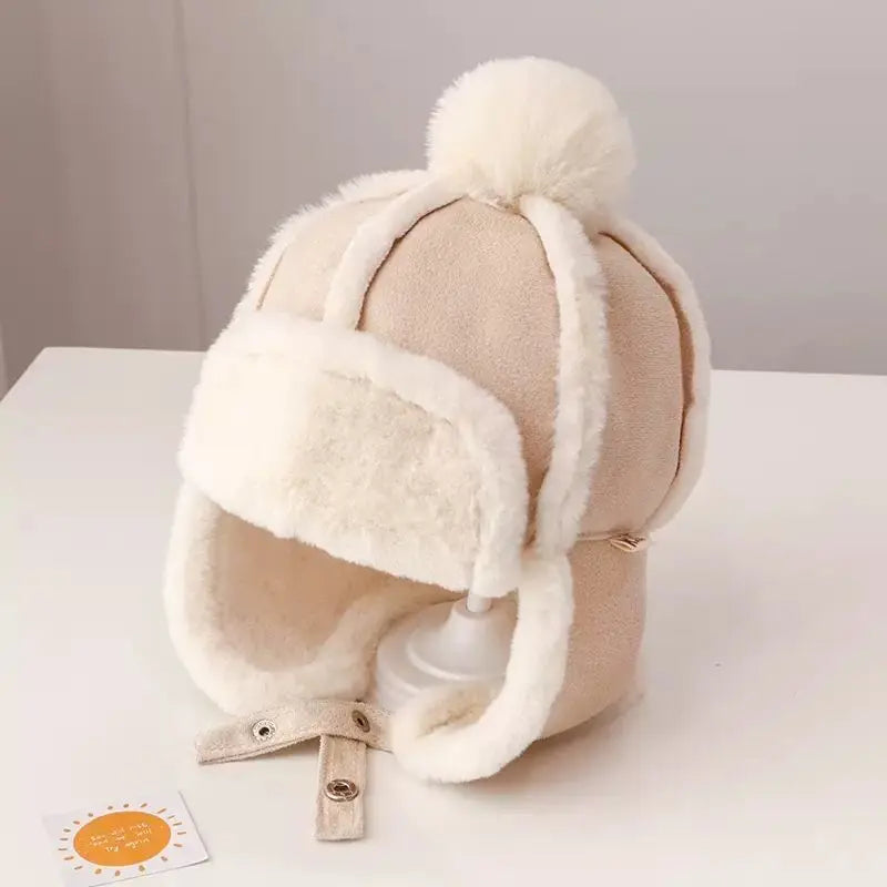 NEW Warm Plush Velvet Ear Cap