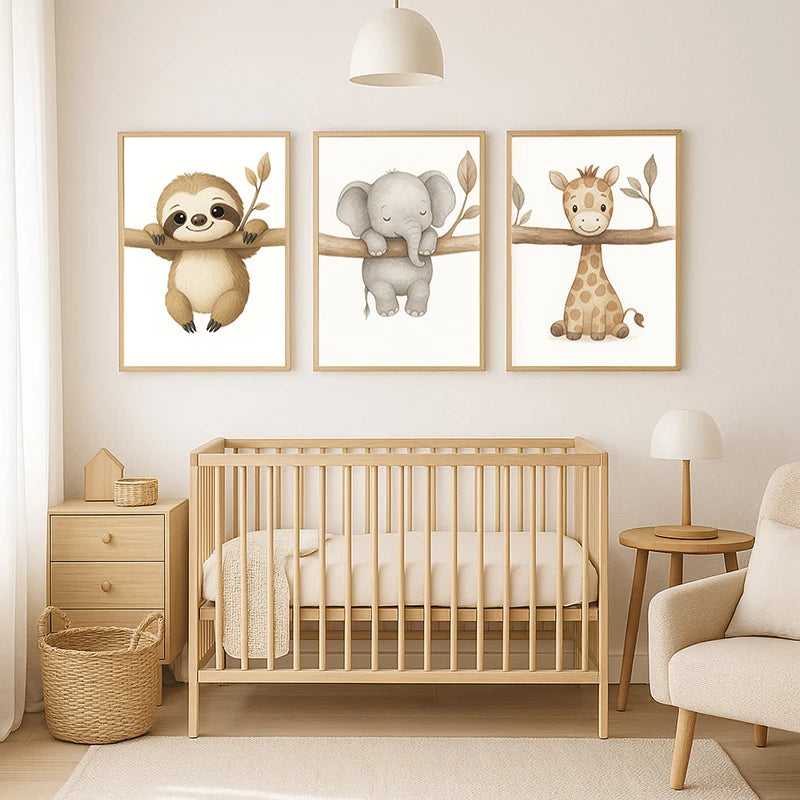 Cute Animal Wall Art