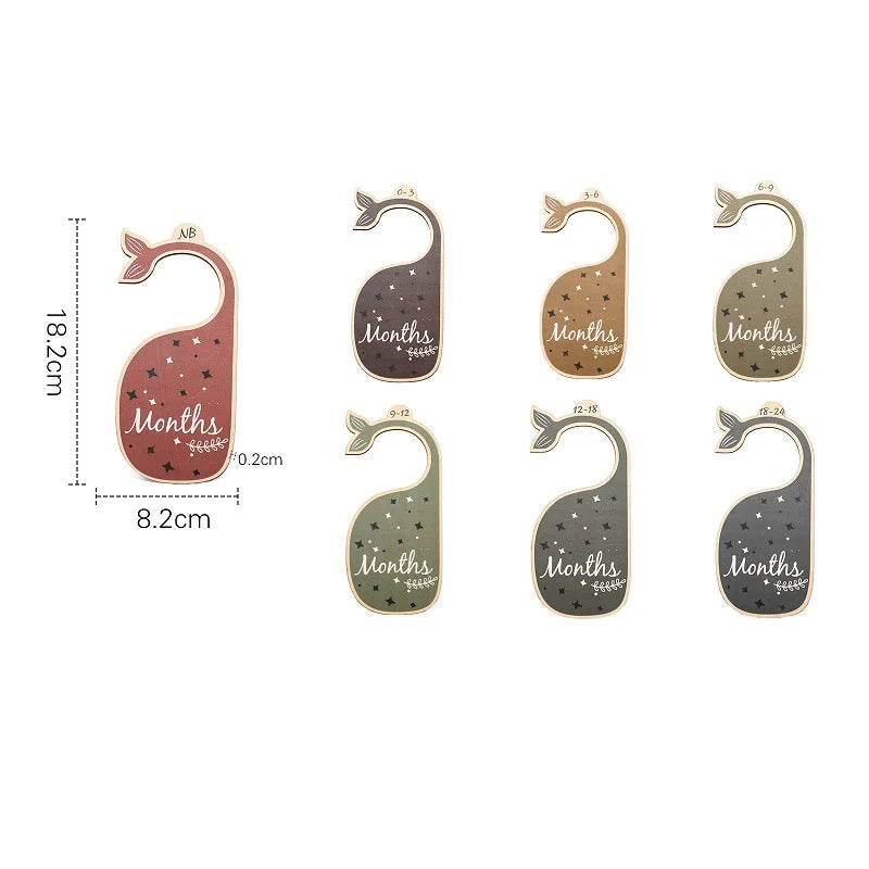 Baby Wooden Wardrobe Dividers