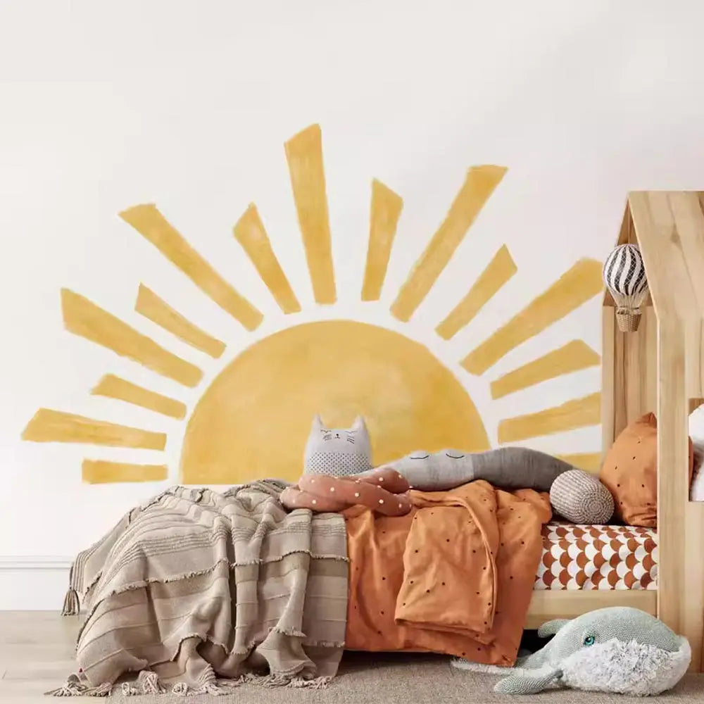 Half Sun Wallpaper Decal
