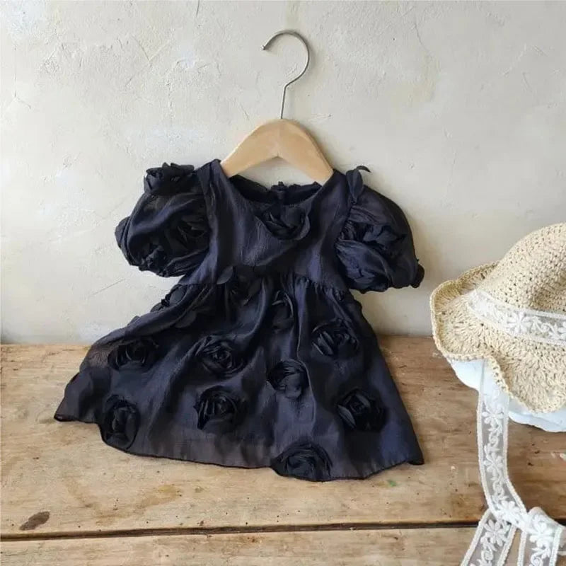 NEW 3D Flower Evening Dress