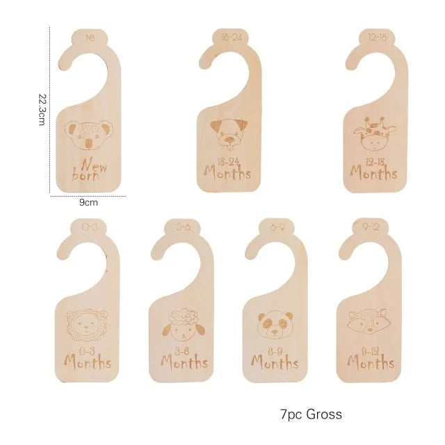 Baby Wooden Wardrobe Dividers