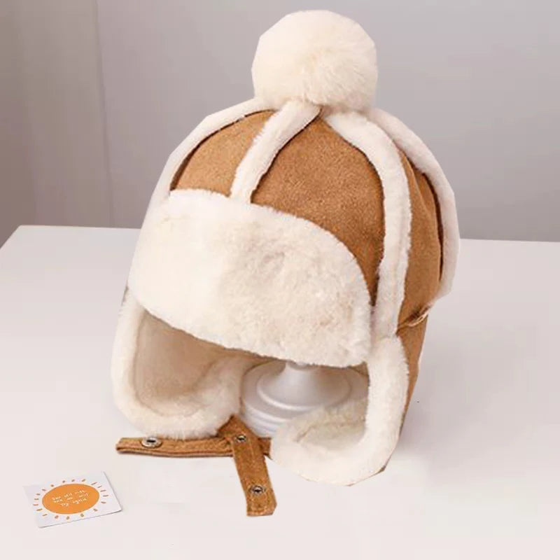 NEW Warm Plush Velvet Ear Cap