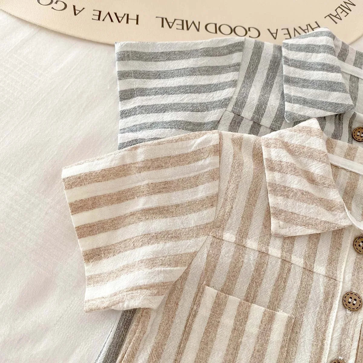 Turn Down Collar Romper