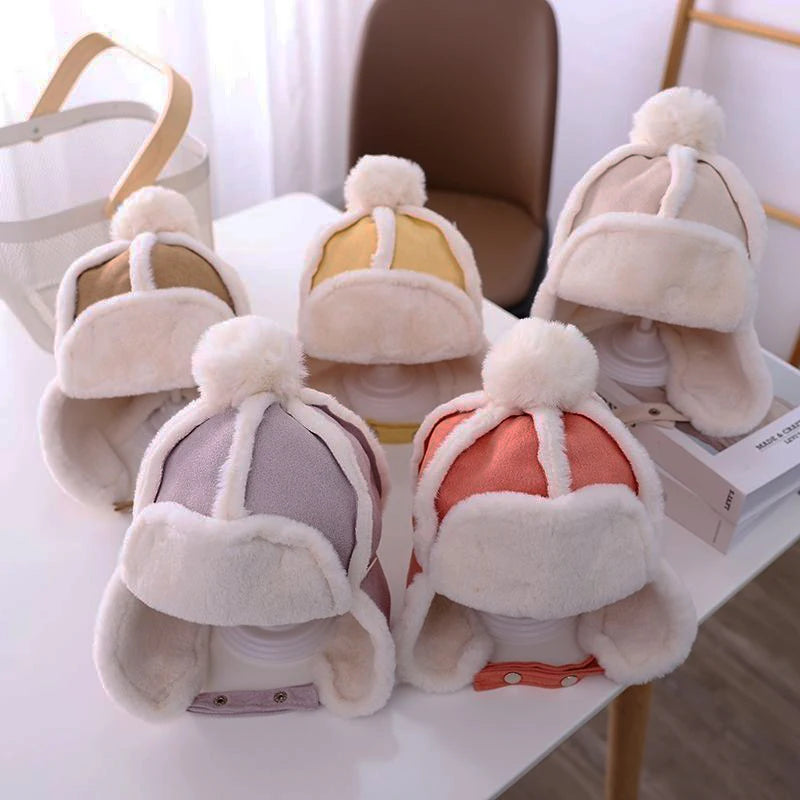 NEW Warm Plush Velvet Ear Cap
