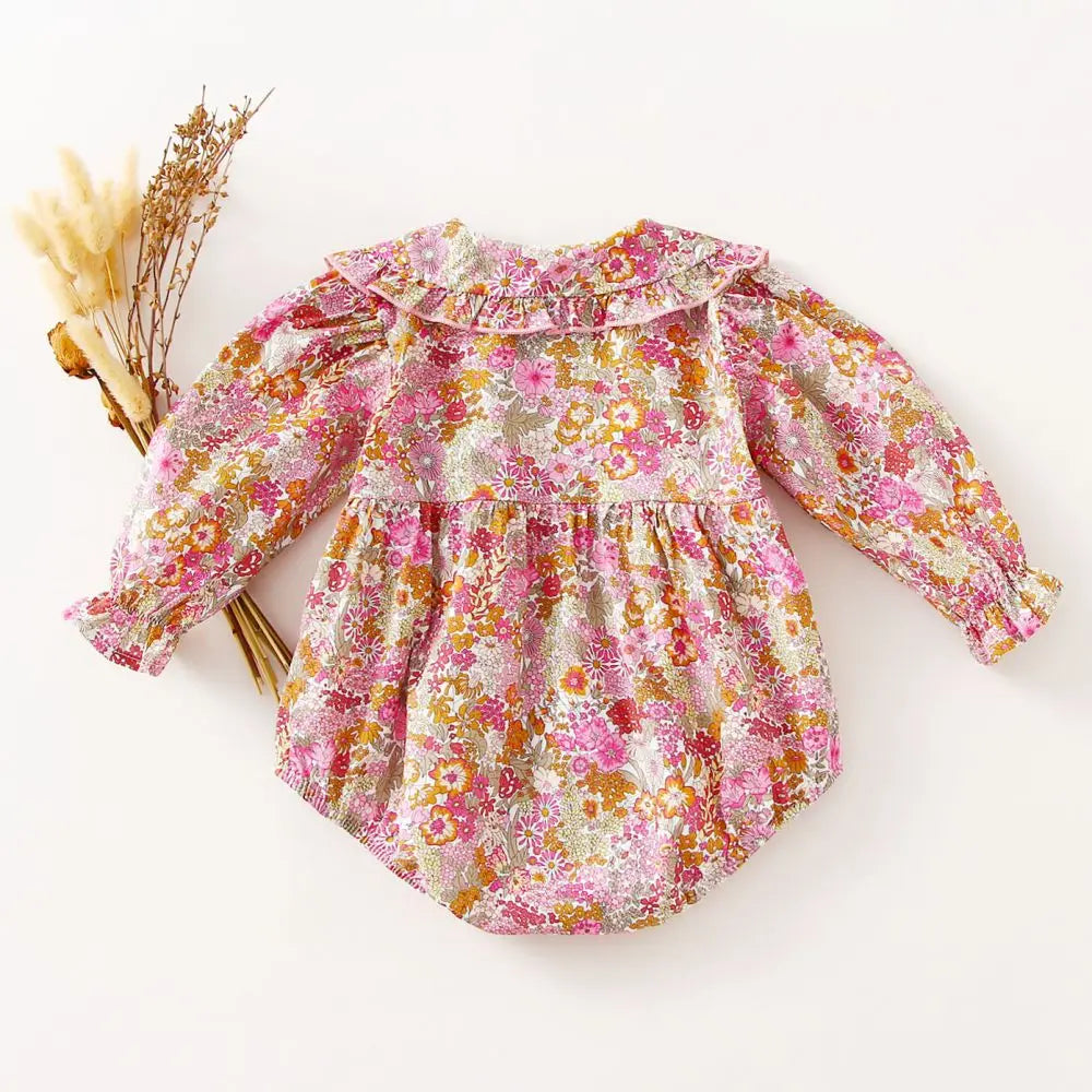 Pink Blossom Romper
