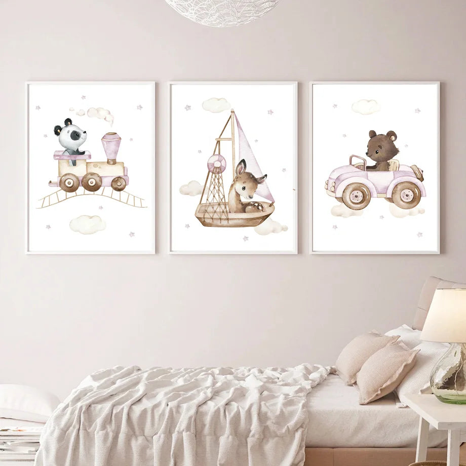 Boho Nordic Wall Art Prints