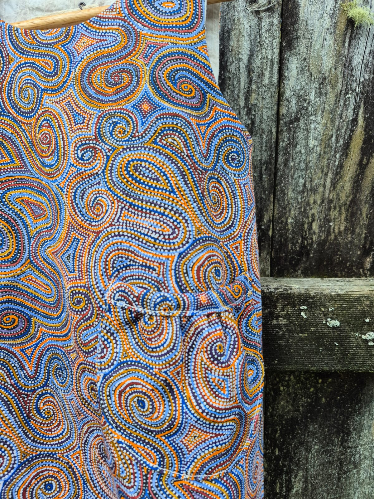 Maia's Farm - Classic Cotton Dress - Fabric Designed By Pauline Napan