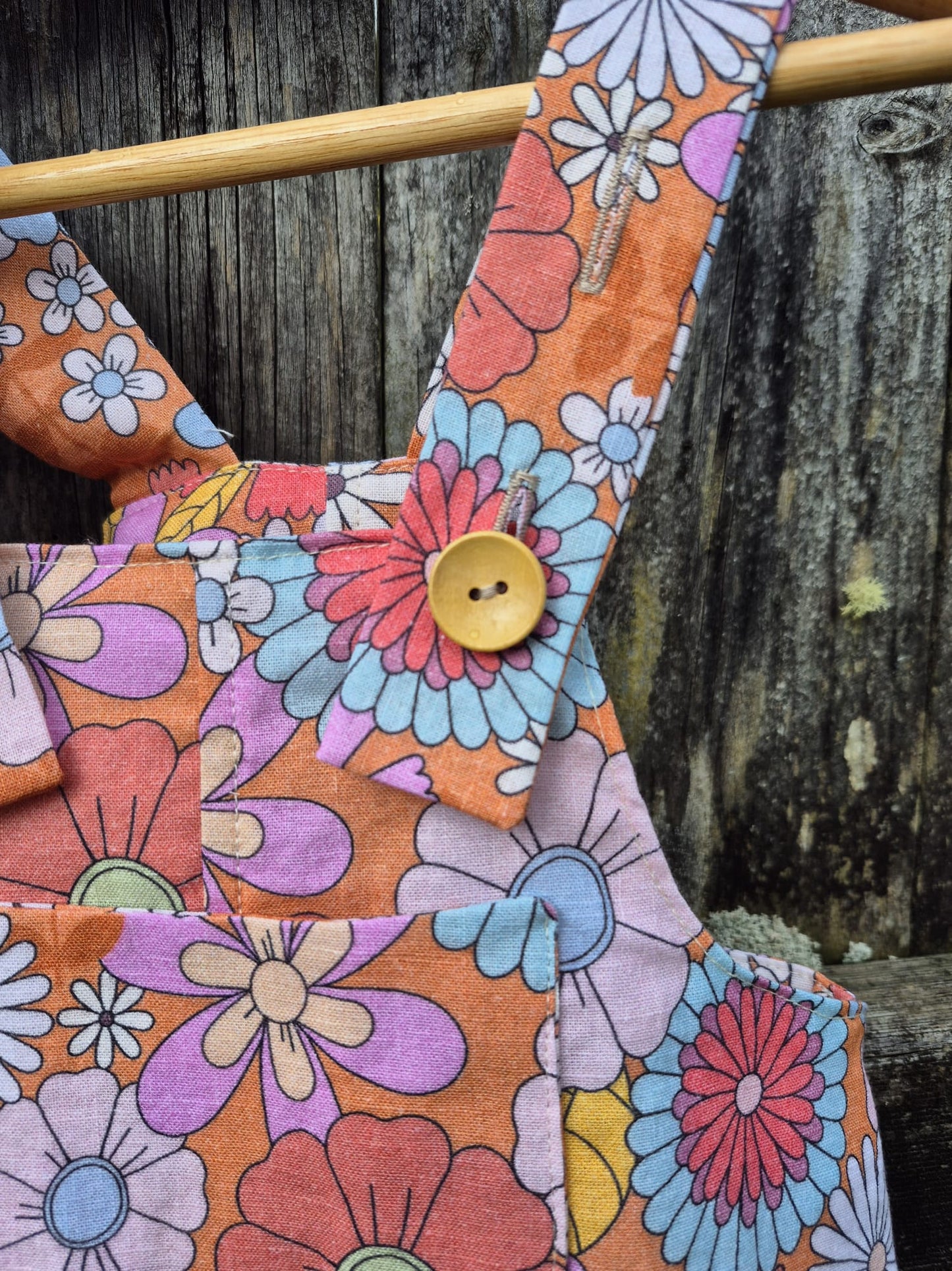 Maia's Farm - Short Overall - Retro Daisy Mix