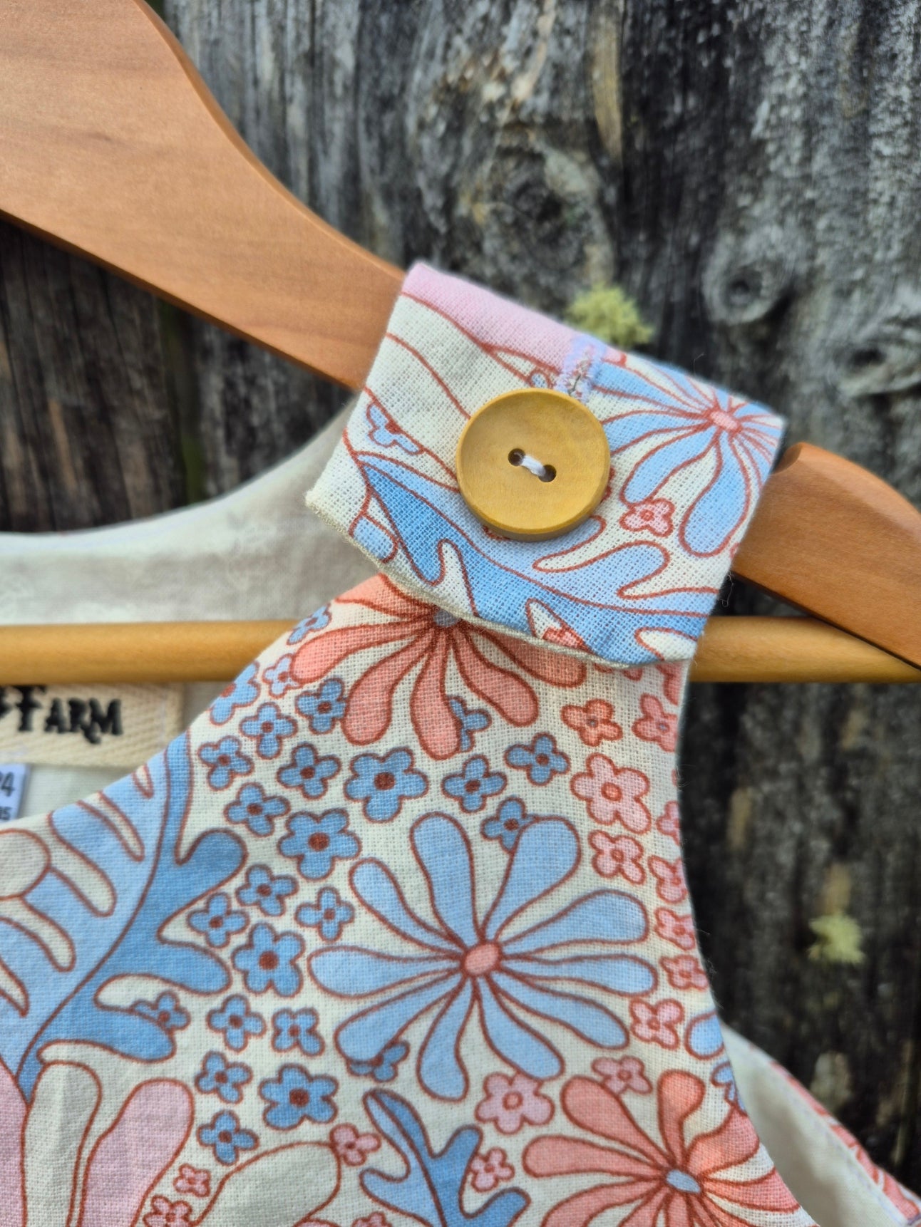 Maia's Farm - Classic Cotton Dress - Pastel Bloom