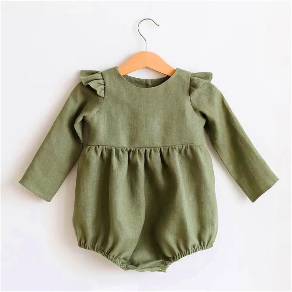 Solid Colour Romper