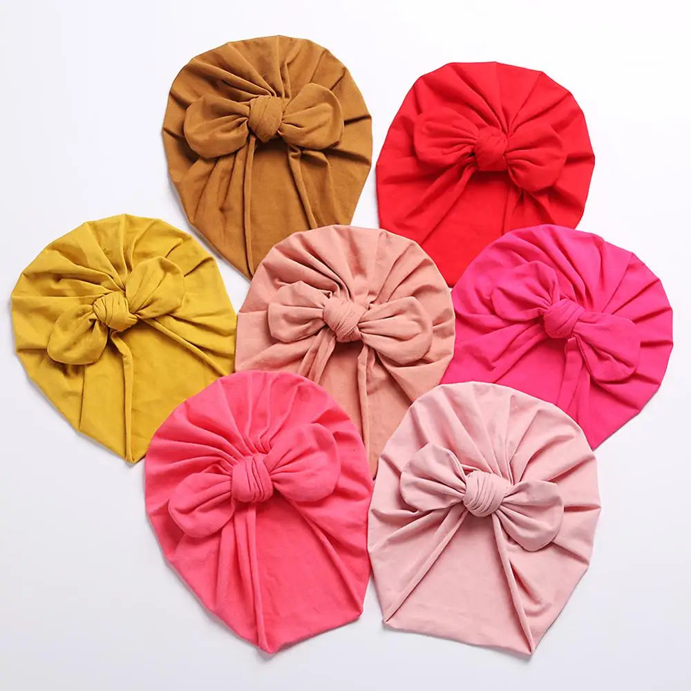 Bowknot Turban Hat