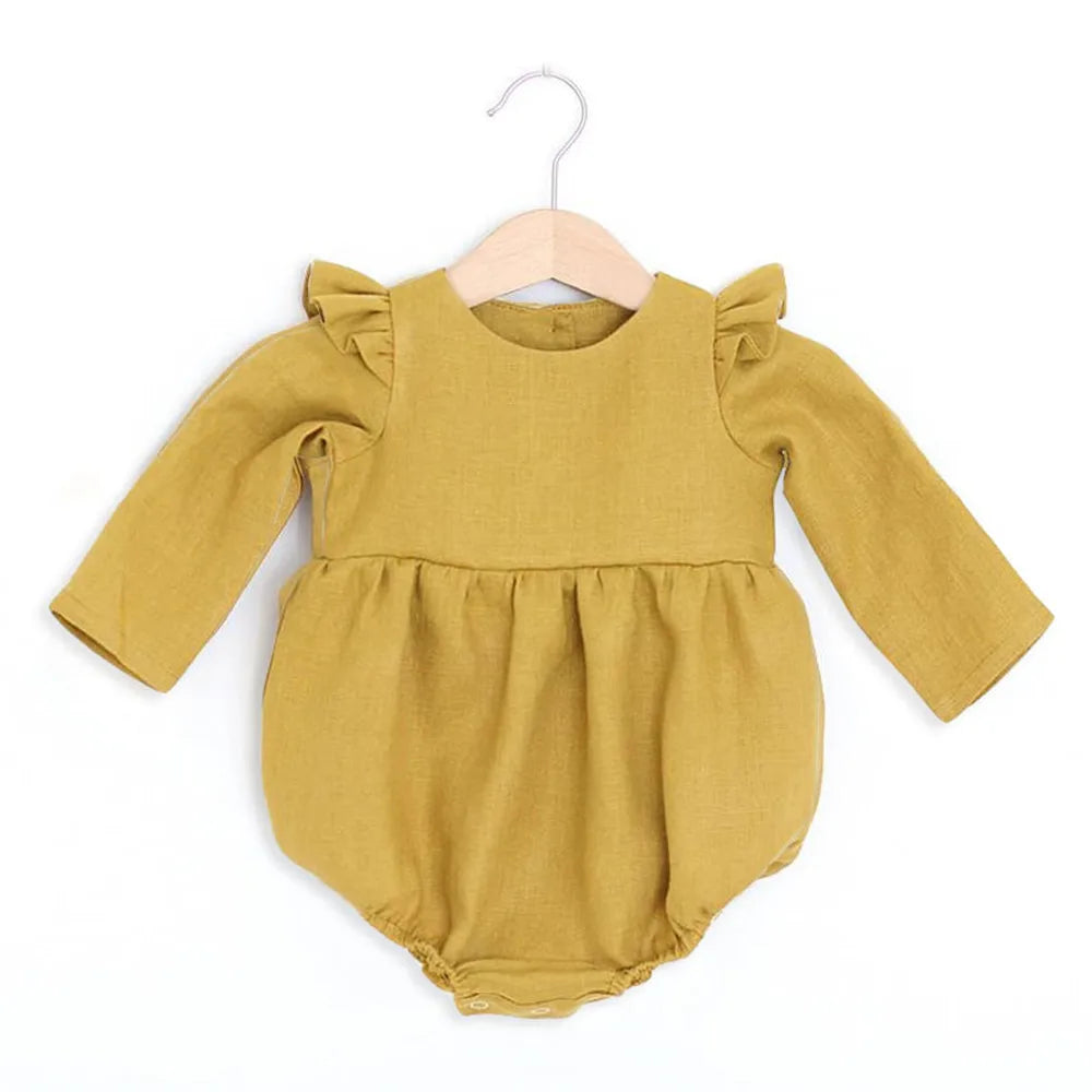 Solid Colour Romper