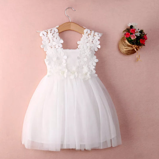 NEW Party Lace Tulle Flower Gown