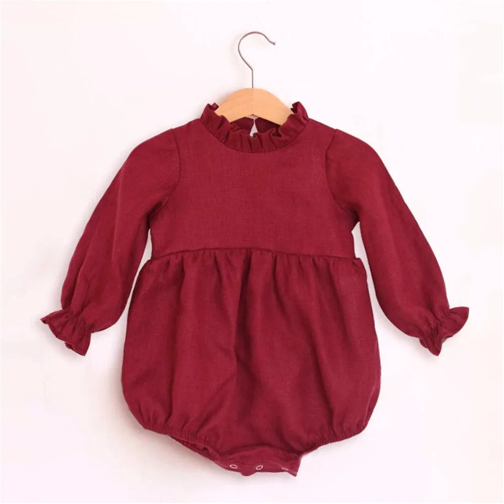 Solid Colour Romper
