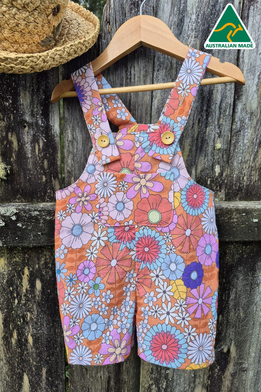 Maia's Farm - Short Overall - Retro Daisy Mix