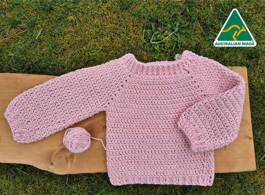 Maia's Farm - Crochet Jumper - Rose