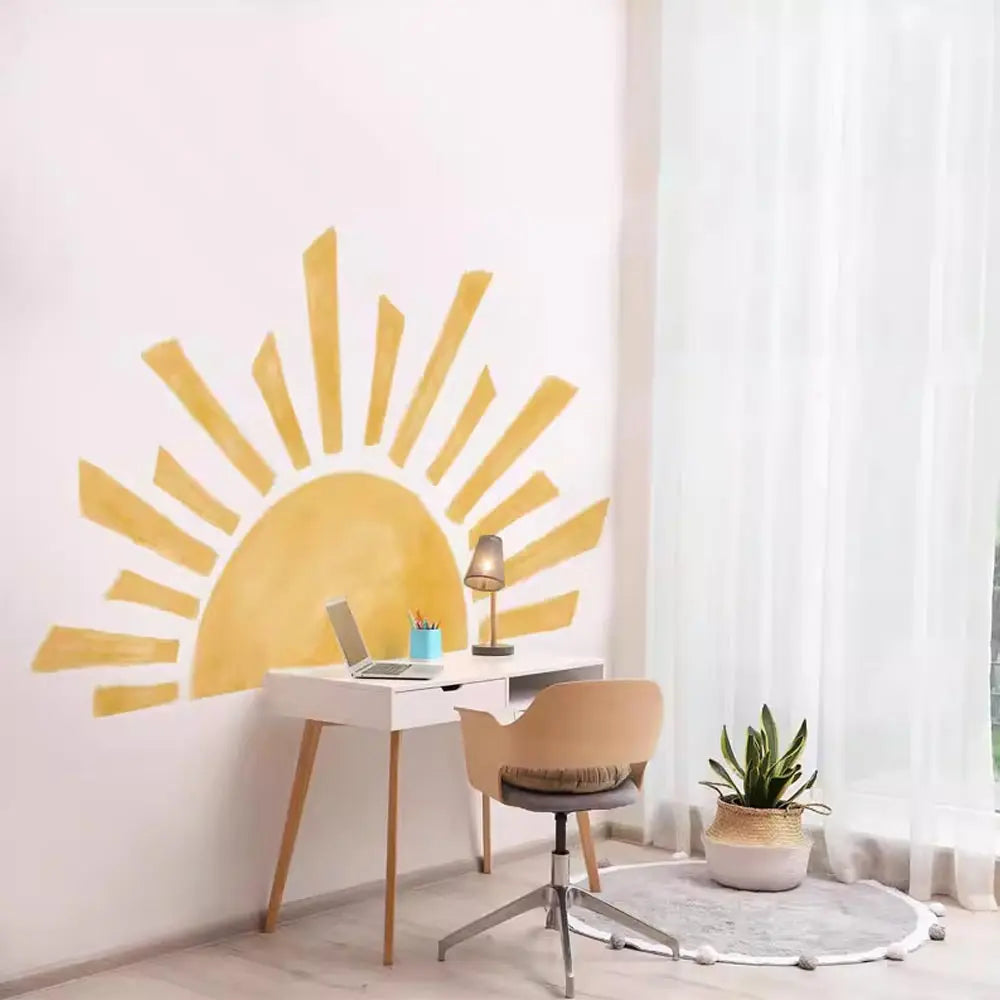 Half Sun Wallpaper Decal