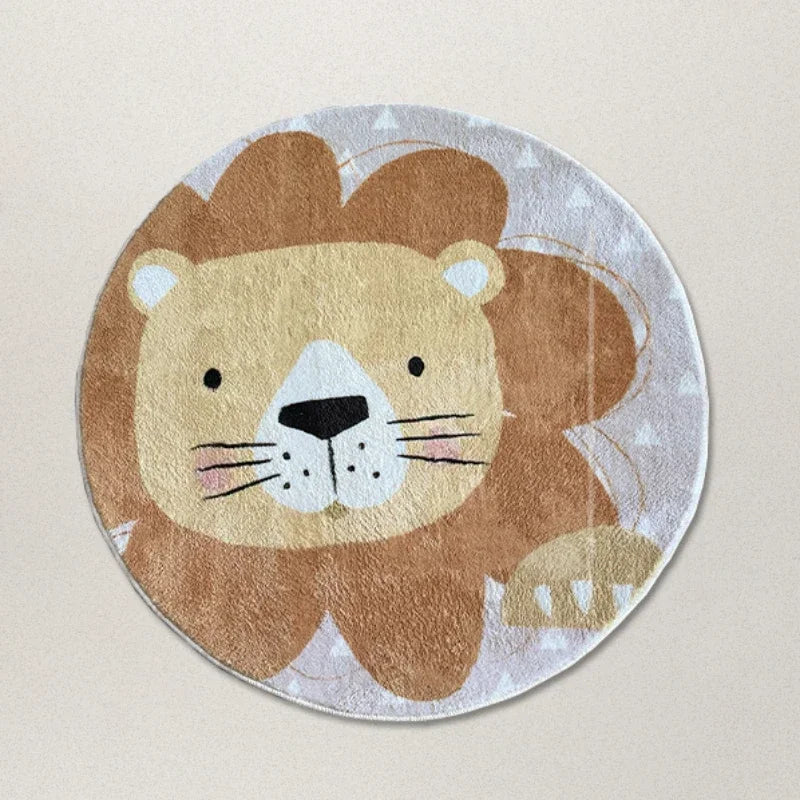 Cute Lion Carpet Rug