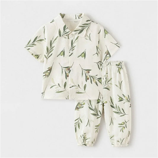 Cute Print Set - Long Bottom