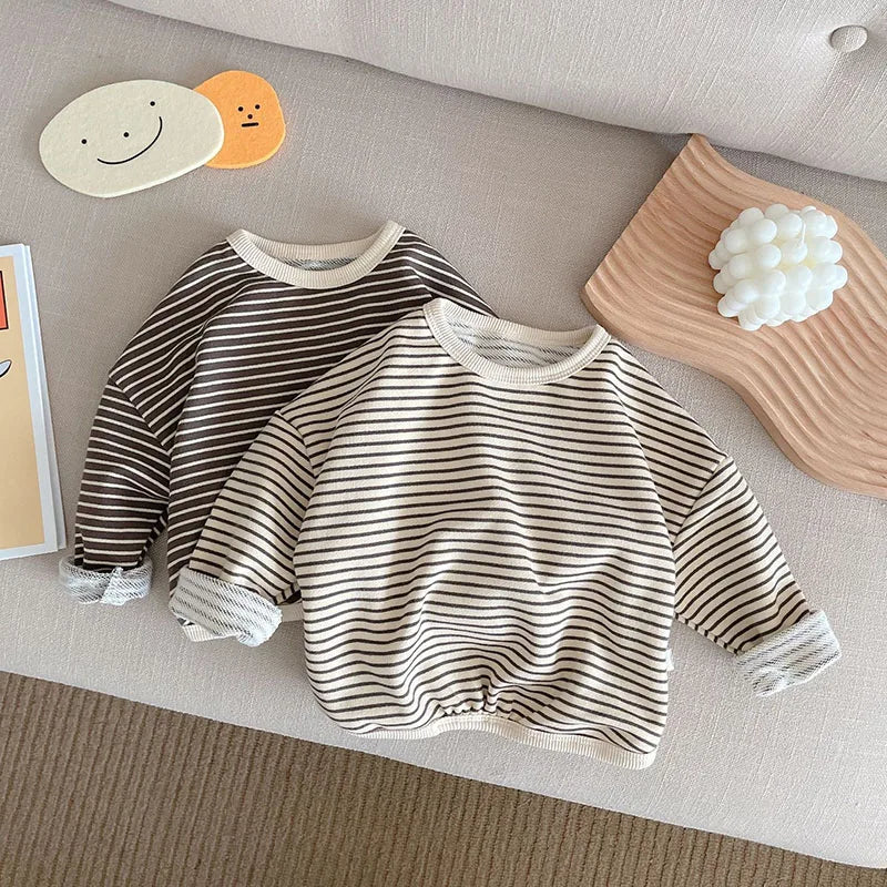 Classic Stripe Sweatshirt