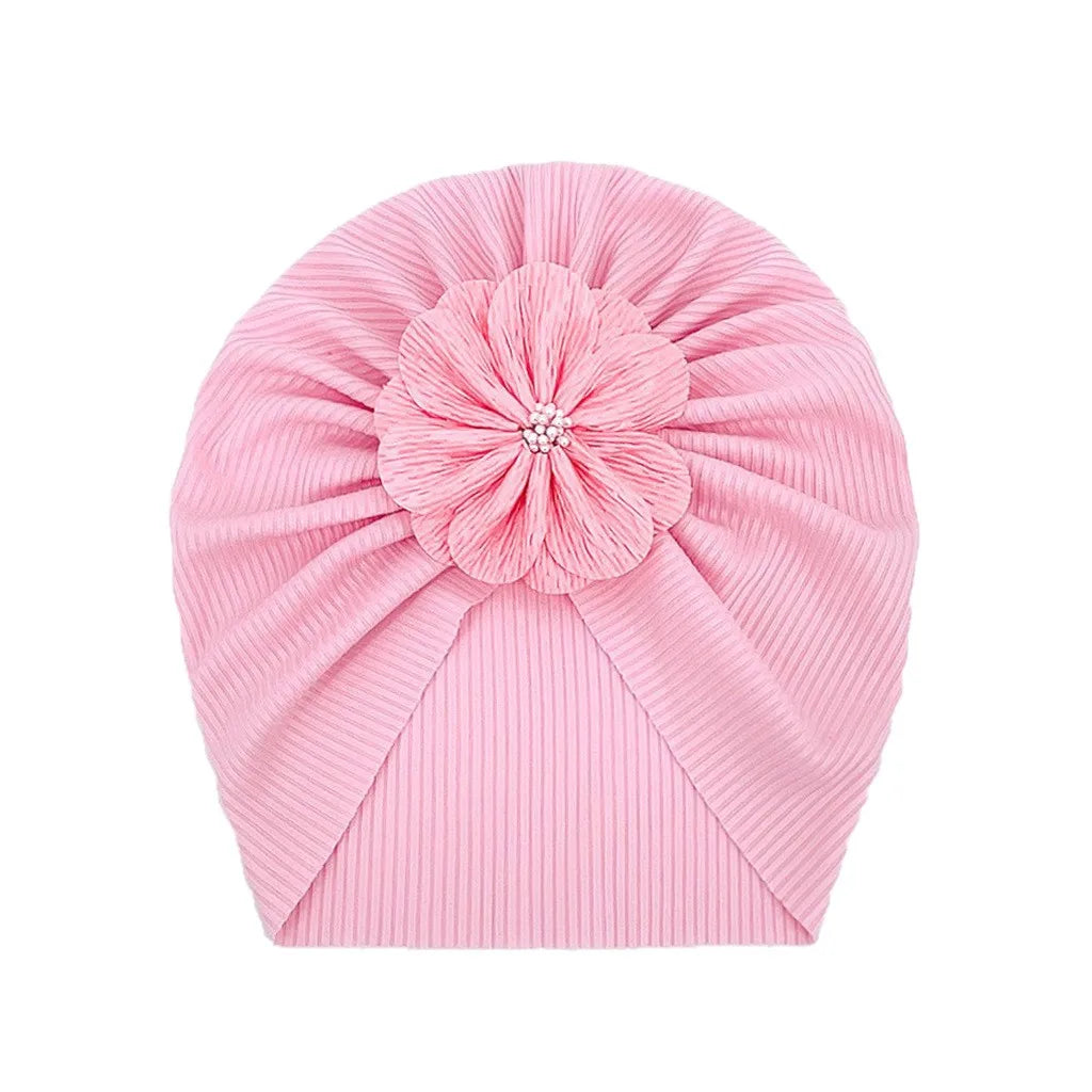 Sweet Flower Decoration Thin Head Cap
