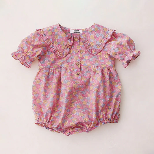 NEW Kylie Short Sleeve Floral Romper