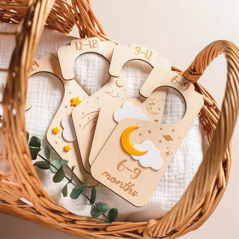Baby Wooden Wardrobe Dividers