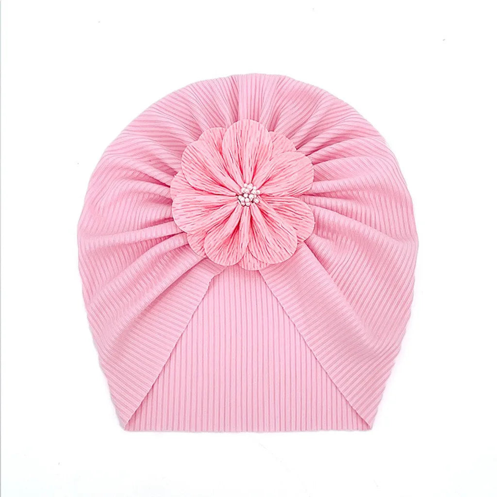 Sweet Flower Decoration Thin Head Cap