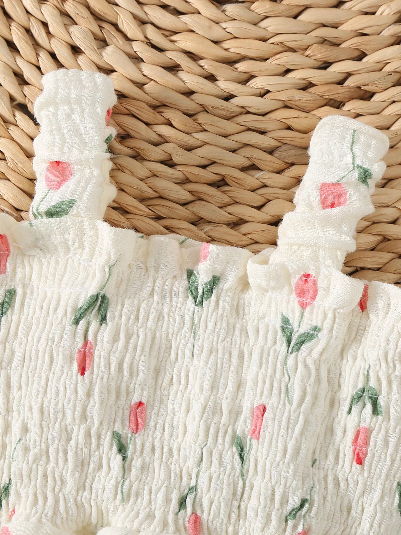 NEW Tulip Print One Piece and Hat
