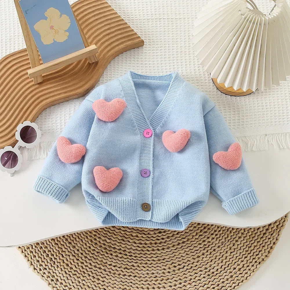 3D Heart Sweaters And Tulle Skirts