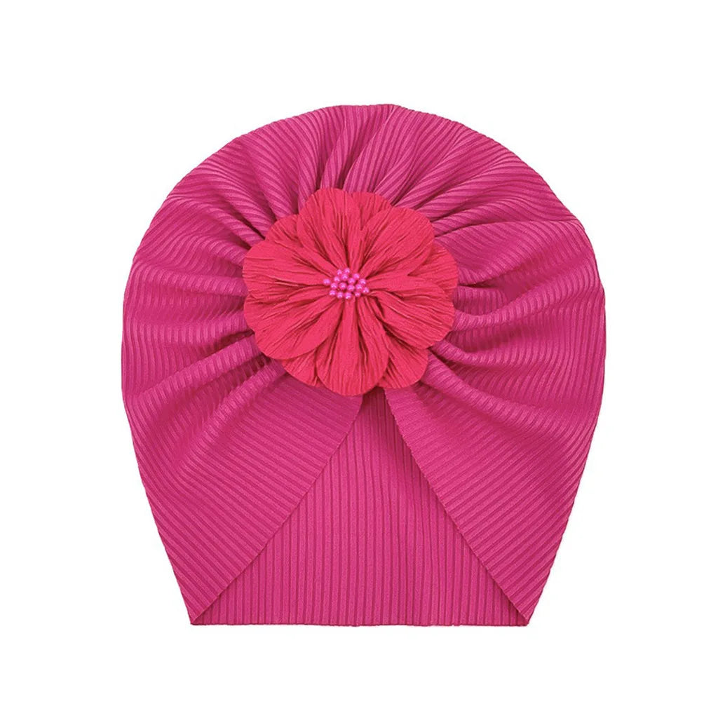 Sweet Flower Decoration Thin Head Cap