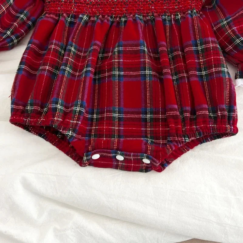 Plaid Noelle Romper