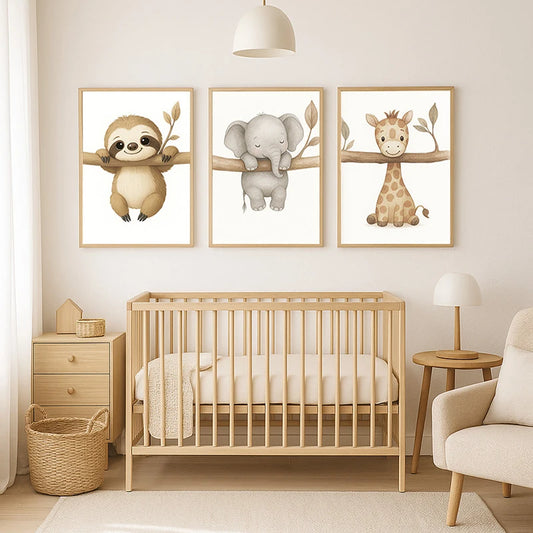 Cute Animal Wall Art