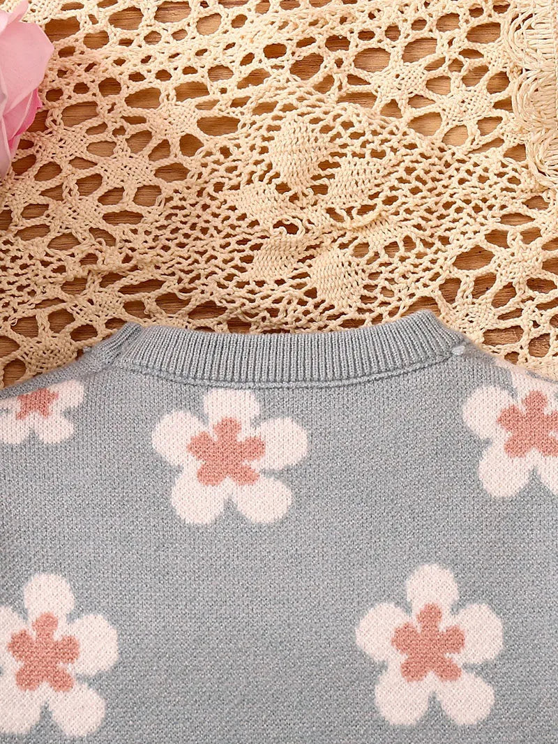 Cute Flower 2 Piece Set