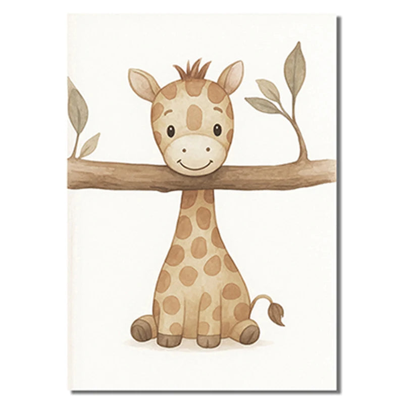 Cute Animal Wall Art