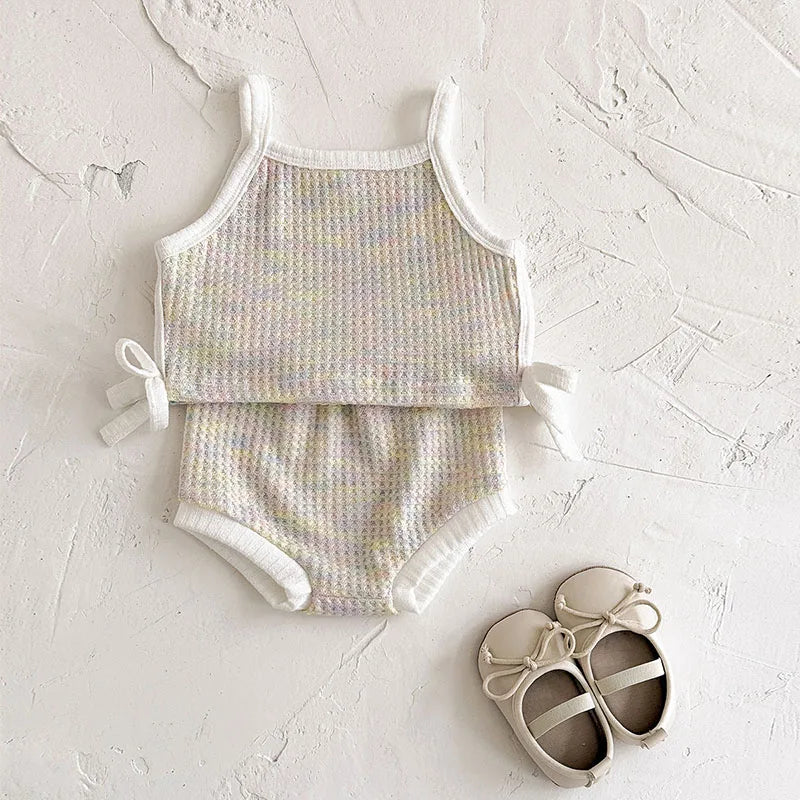 Halter Tops & Bloomer Set