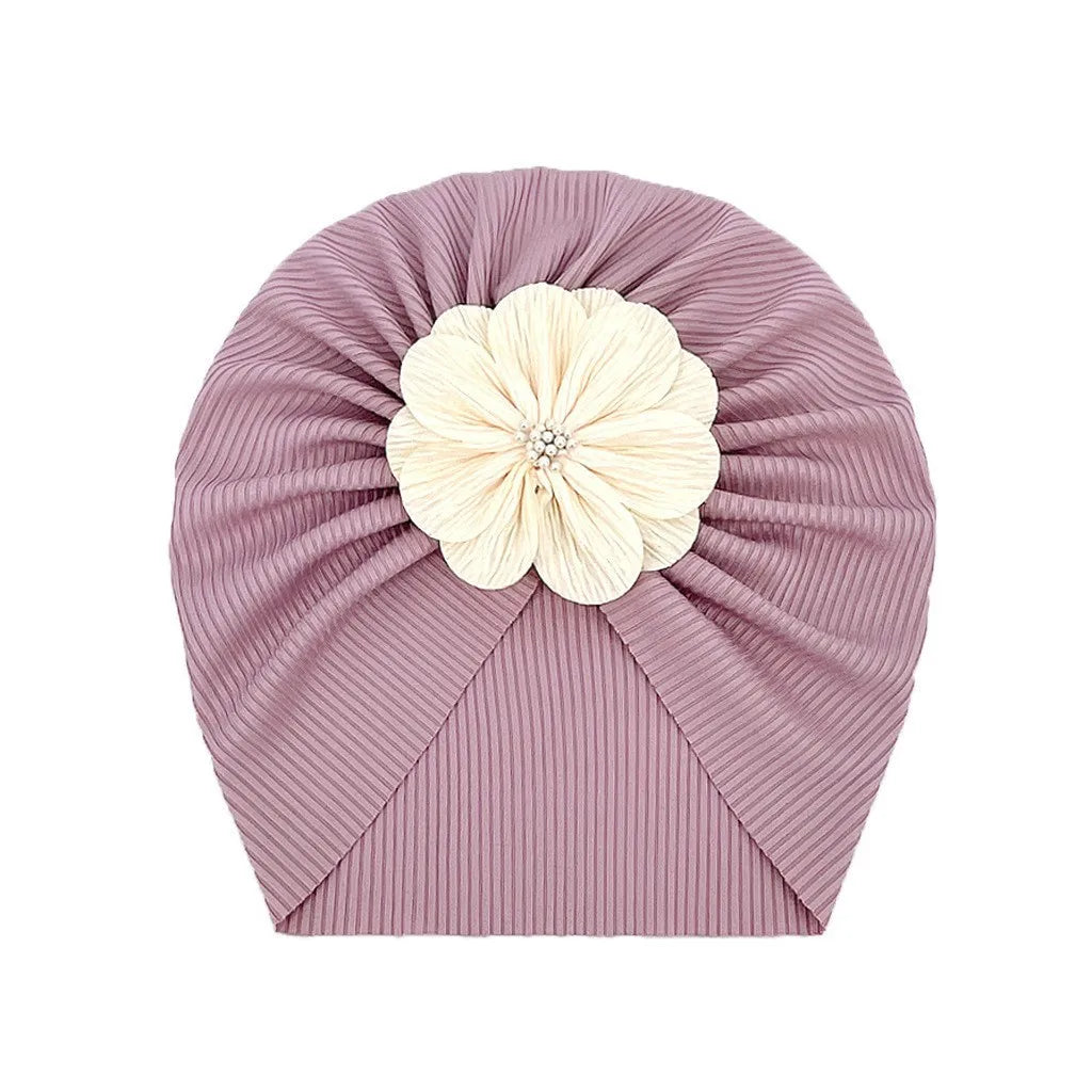 Sweet Flower Decoration Thin Head Cap