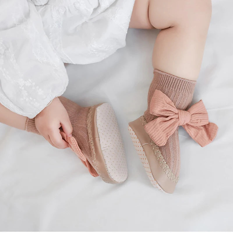 Cute Bow Antiskid Socks