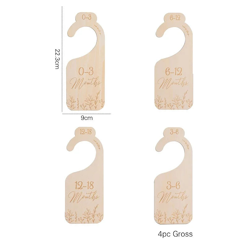 Baby Wooden Wardrobe Dividers