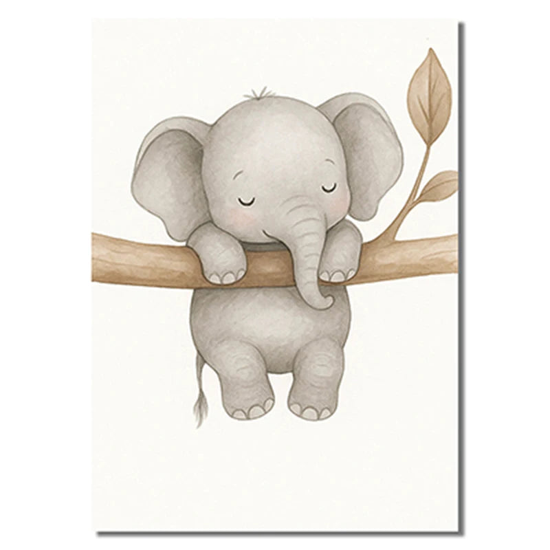 Cute Animal Wall Art