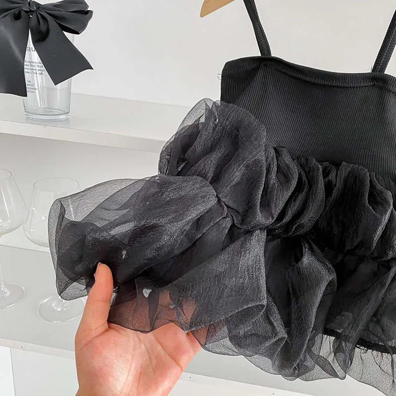 Little Black Victoria Dress