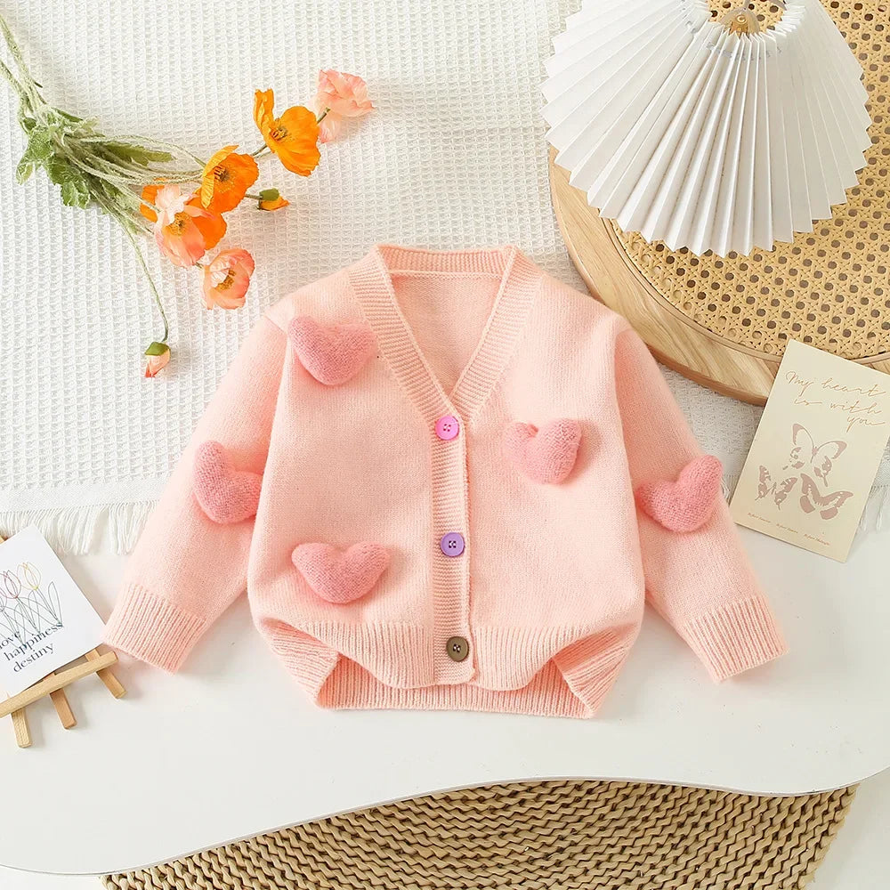 3D Heart Sweaters And Tulle Skirts