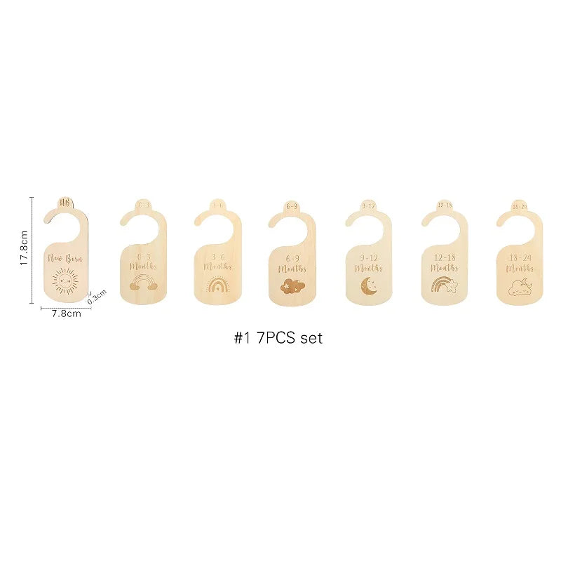 Baby Wooden Wardrobe Dividers