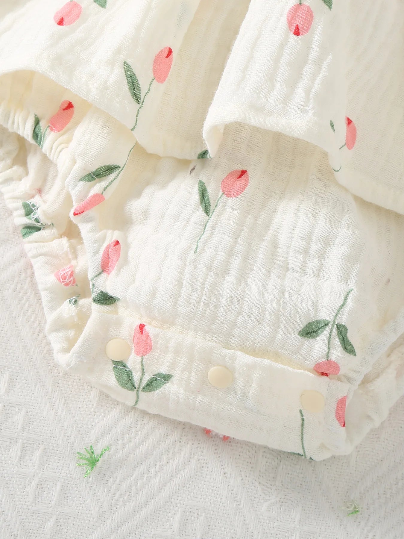NEW Tulip Print One Piece and Hat